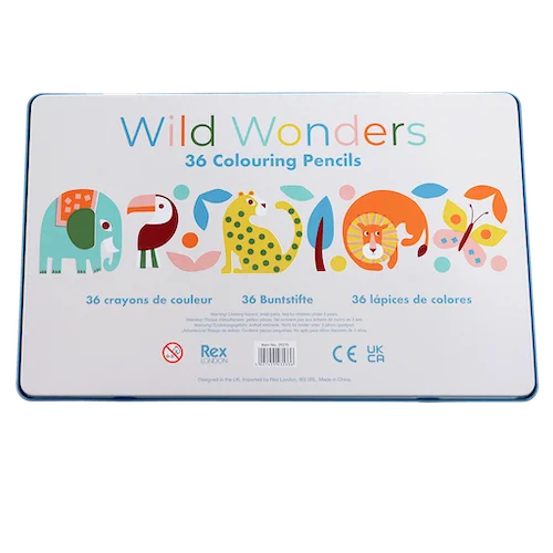Цветни Моливи WILD WONDERS 36 броя