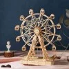 Направи си Сам DIY Музикално Виенско Колело с Осветление