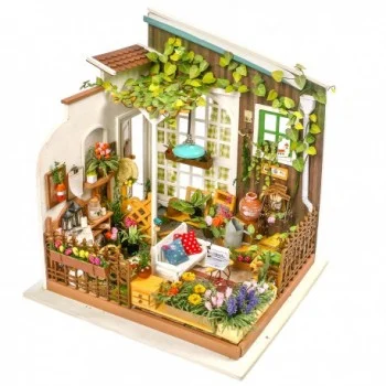 Направи си Сам Miller's Flower House с Осветление