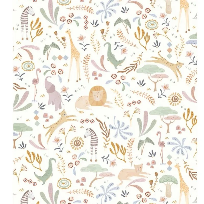 Тапет за Детска Стая Safari Wonders