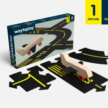 Сет Пътища Airport Waytoplay 8 части + 1 Самолет