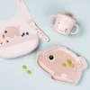 Силиконова чиния с вакуум Stick&Stay Pigee Powder