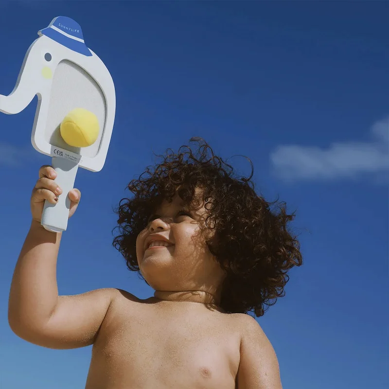 Детски велкро ракети SunnyLife Eli the Elephant Multi