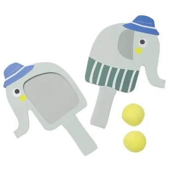 Детски велкро ракети SunnyLife Eli the Elephant Multi