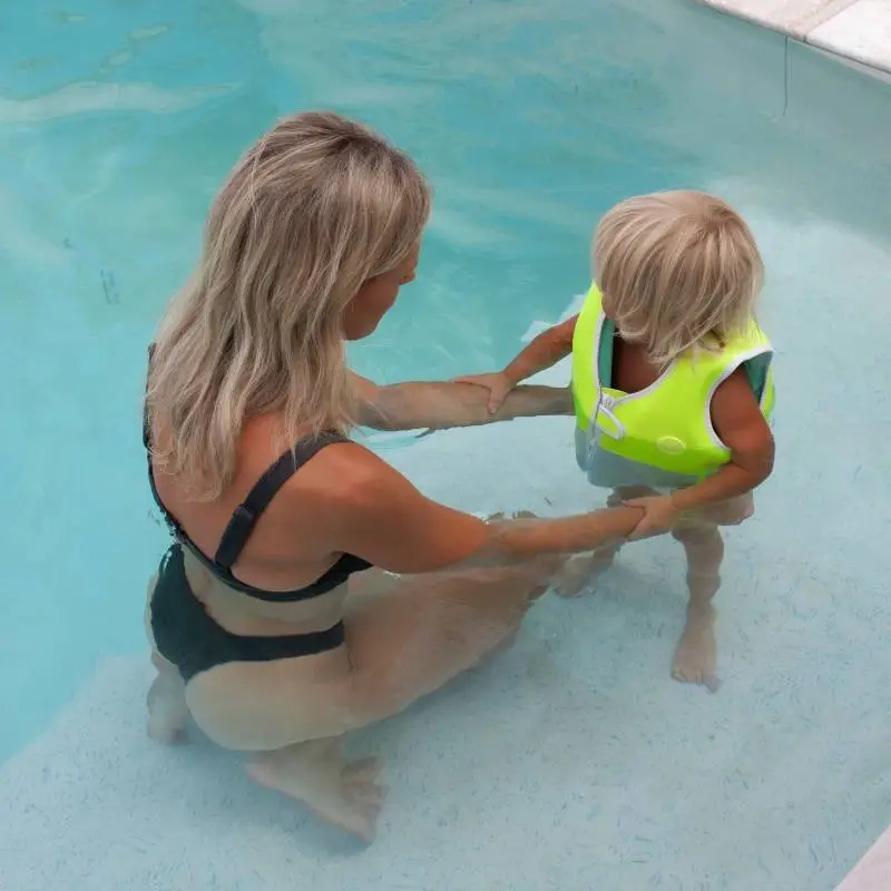 Детска Жилетка за Плуване 1-2 години SunnyLife Aqua Neon Yellow