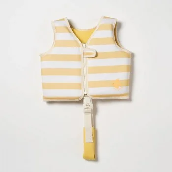 Детска Жилетка за Плуване 1-2 години SunnyLife Sid the Seagull Mustard Stripe