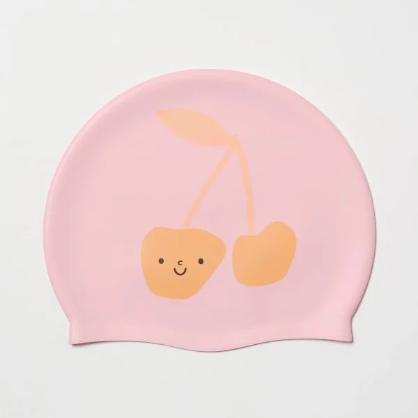 Детска Шапка за Плуване SunnyLife Cotton Candy Cherry