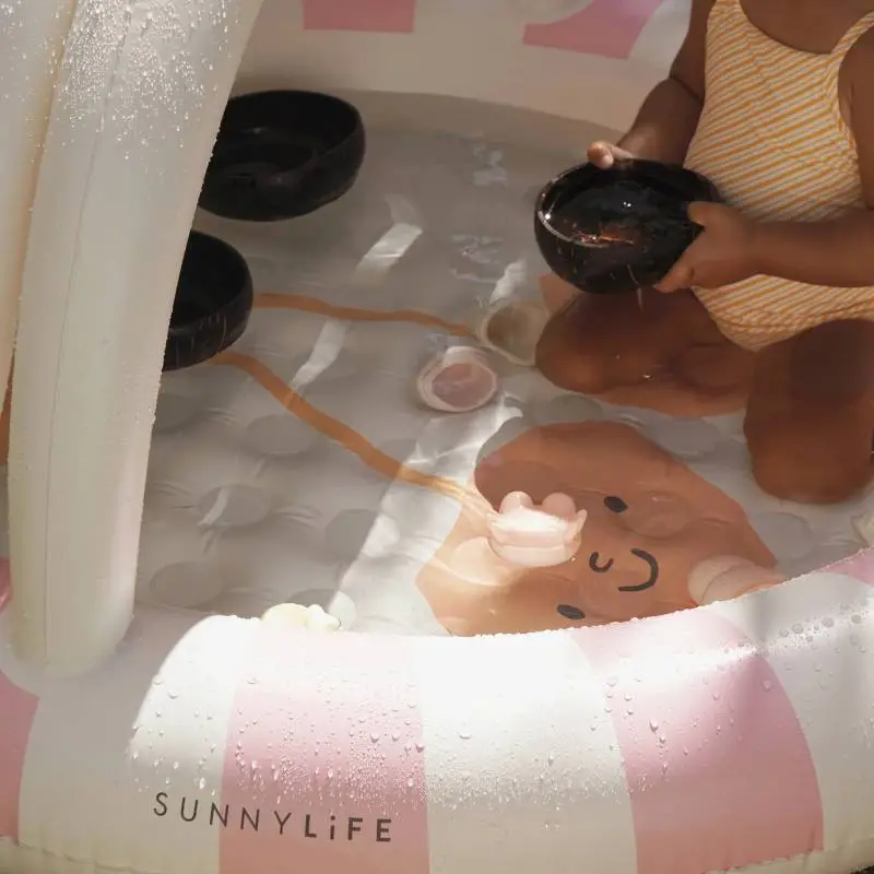 Детски Надуваем Басейн SunnyLife Cotton Candy Cherry