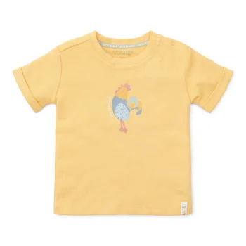 Тениска с Къс Ръкав Sunny Yellow